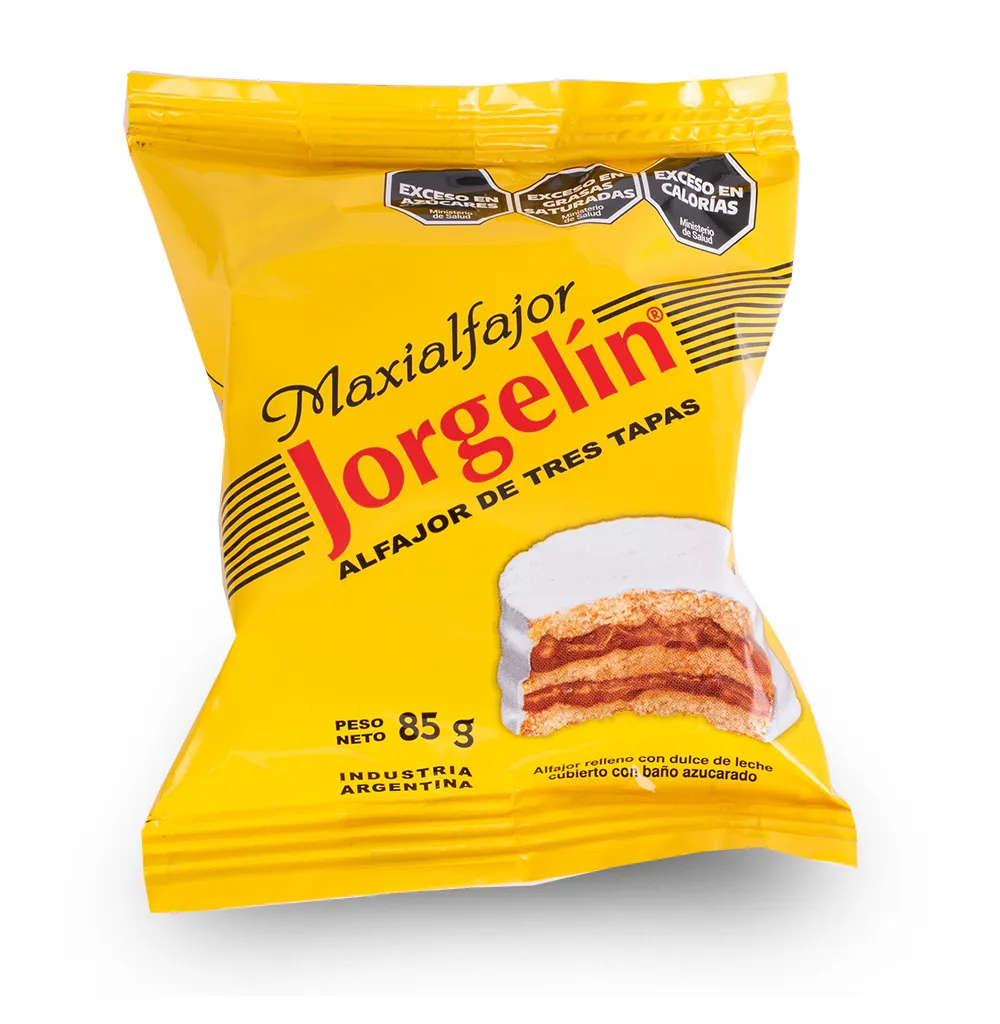 [100130] Alfajor Jorgelin Glaseado x85g (x24)