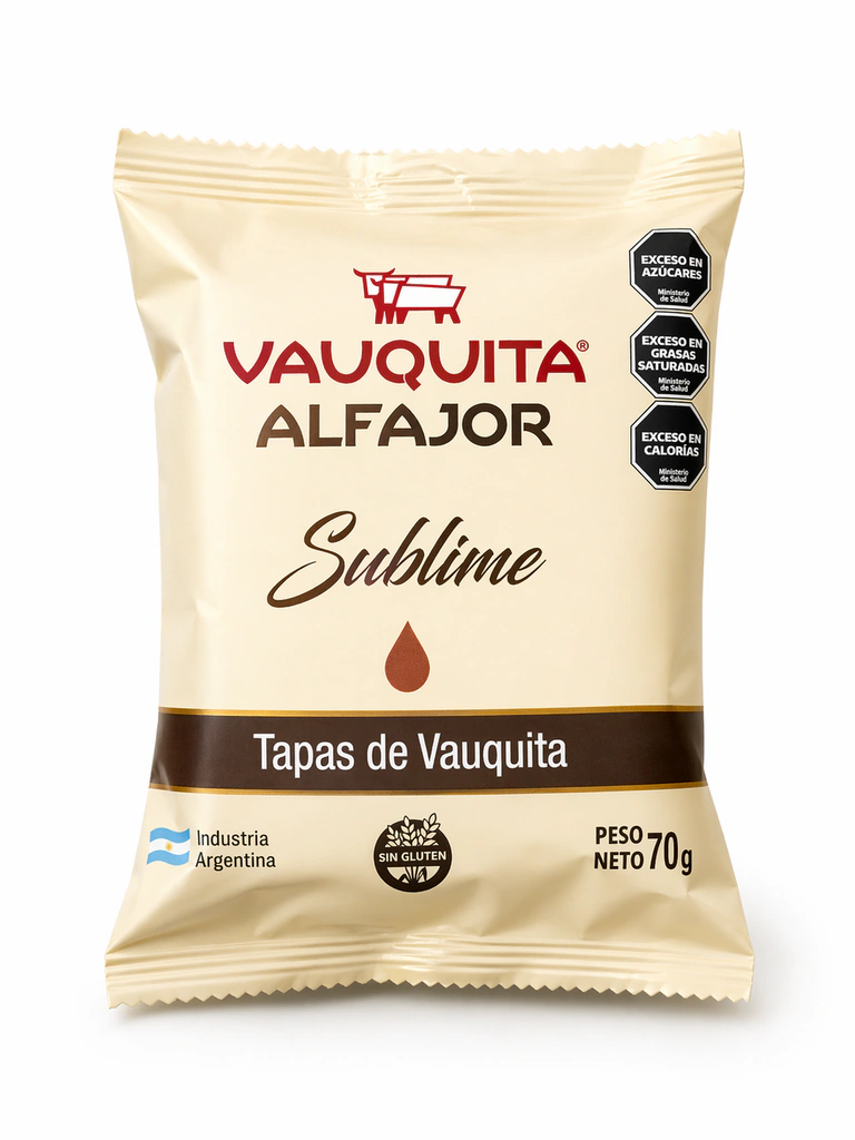 [100948] Alfajor Vauquita Sublime x70g (3x12)