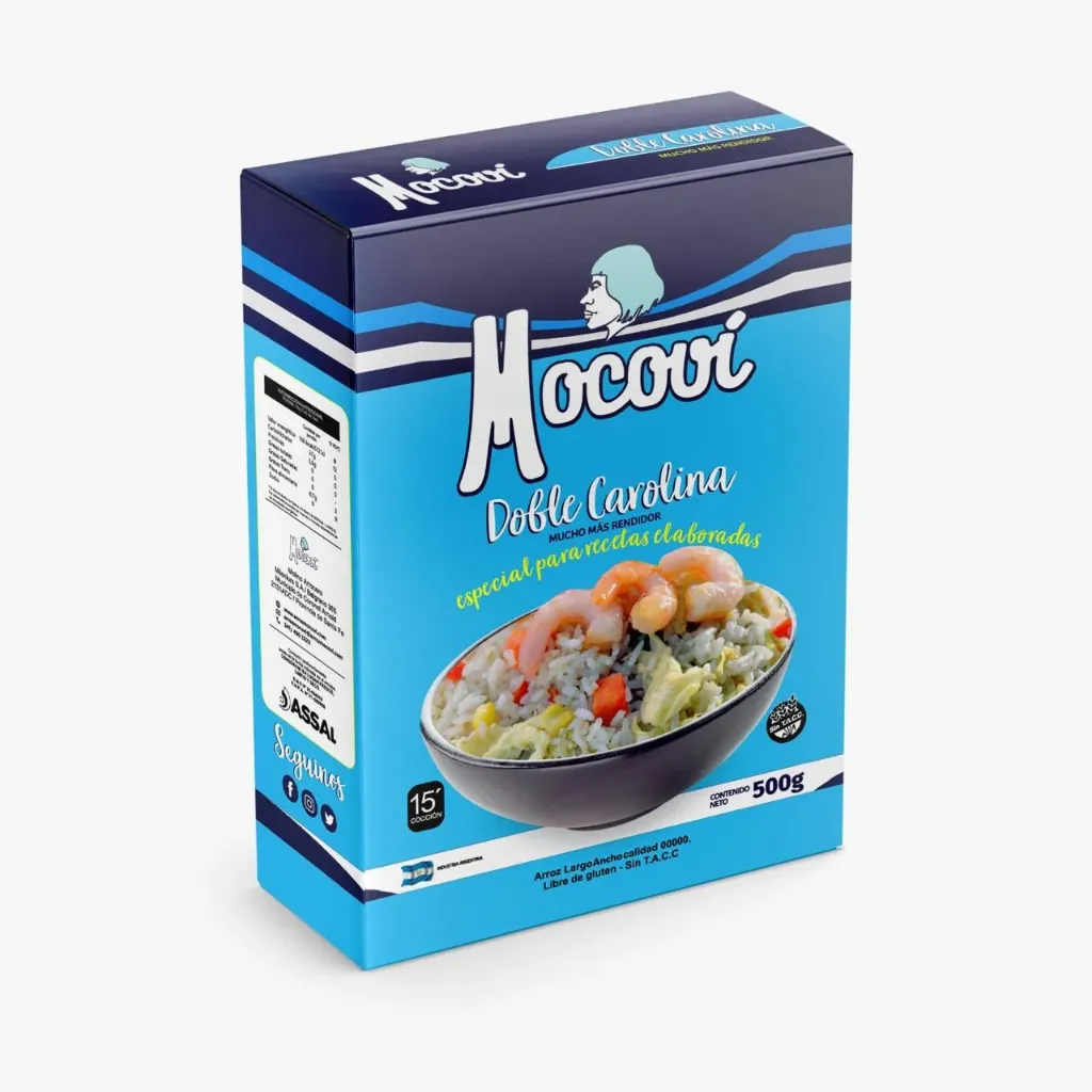 [101002] Arroz Mocoví Doble Carolina 00000 Estuche x500g (x20)