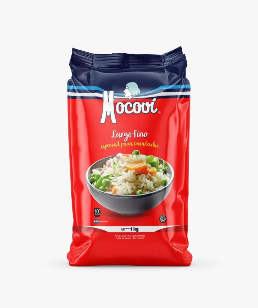 [101007] Arroz Mocoví Largo Fino 00000 Laminado x1kg (x10)