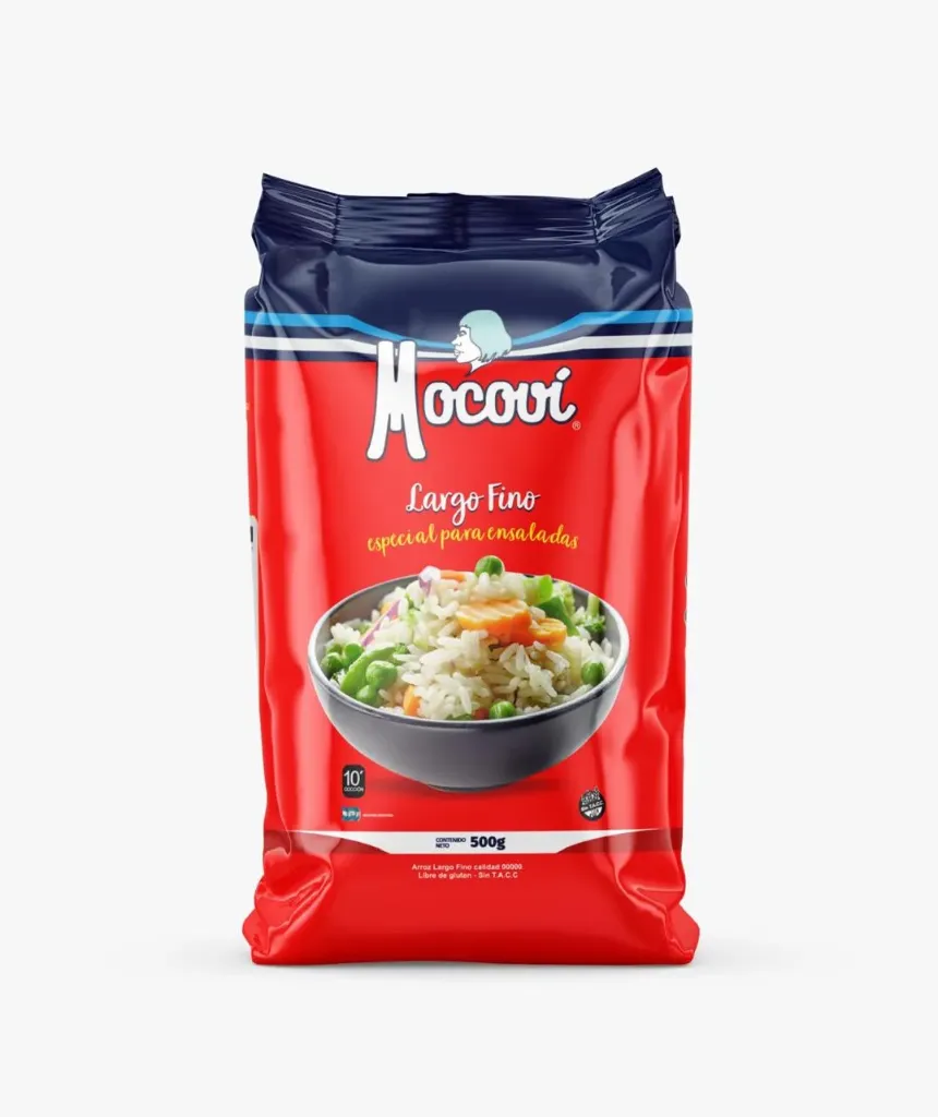[101008] Arroz Mocoví Largo Fino 00000 Laminado x500g (x10)