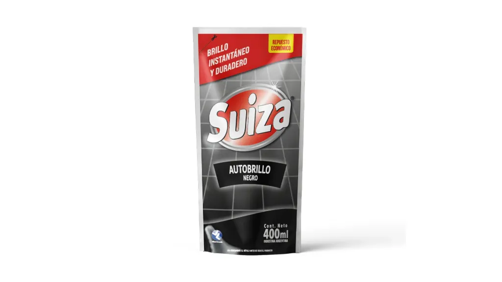 [101164] Autobrillo Suiza Negro DP x400ml (x12)
