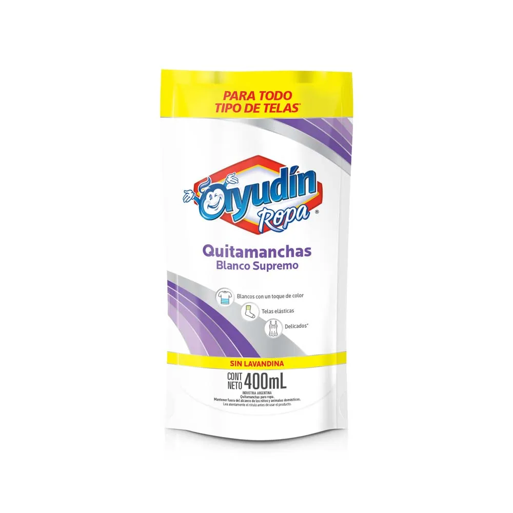 [100987] Ayudin Ropa Blanco Supremo DP x400ml (x16)