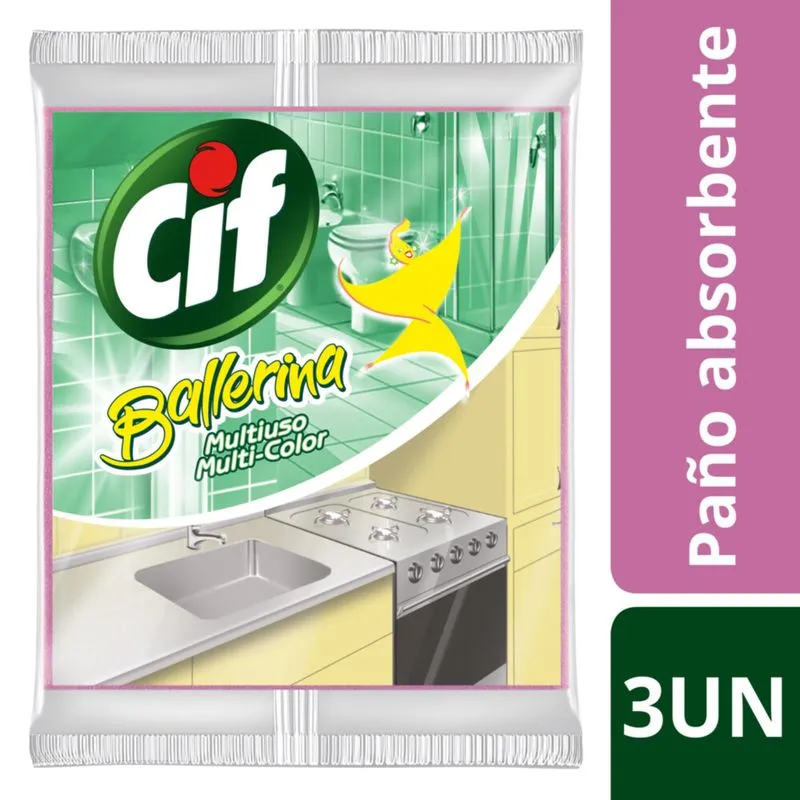 [72644] Ballerina Cif Multiuso x3u (x18)
