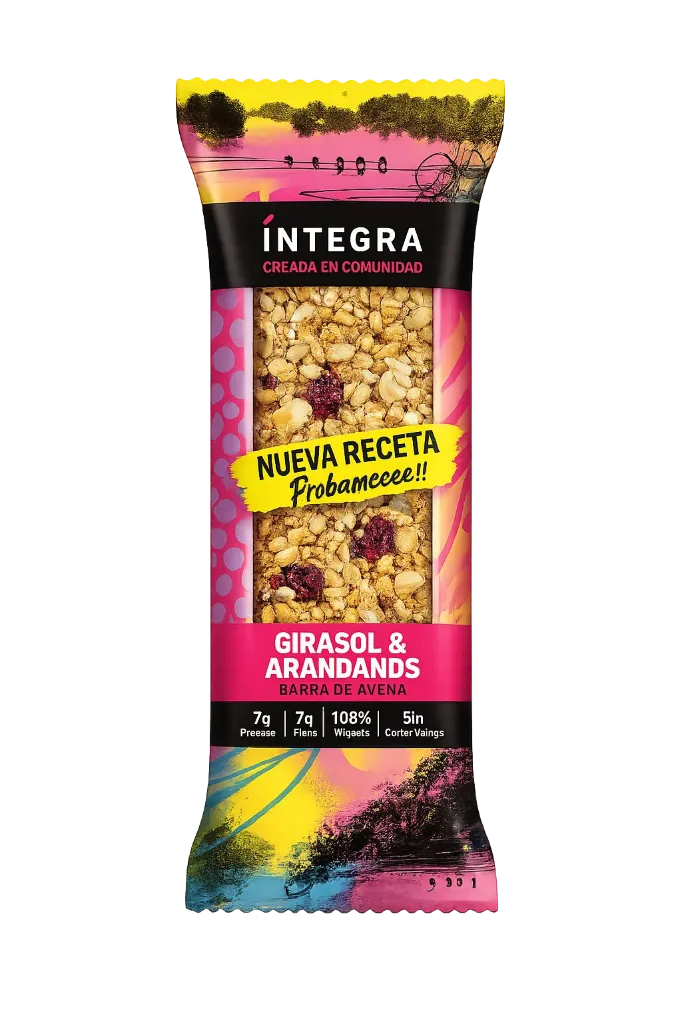 [101082] Barra Integra Avena, Girasol y Arándanos x41g (16x10)