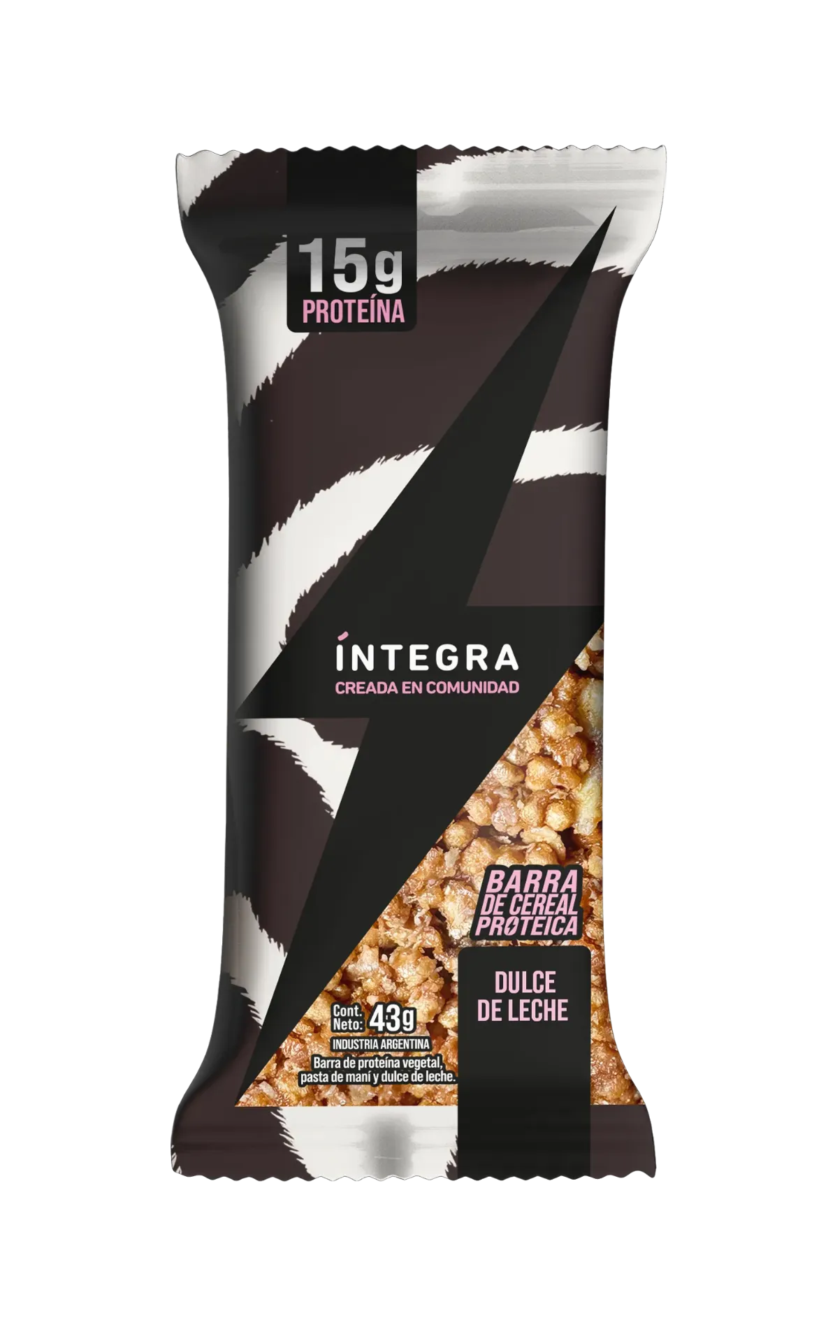 [101194] Barra Integra Proteica Dulce de Leche x43g (16x10)