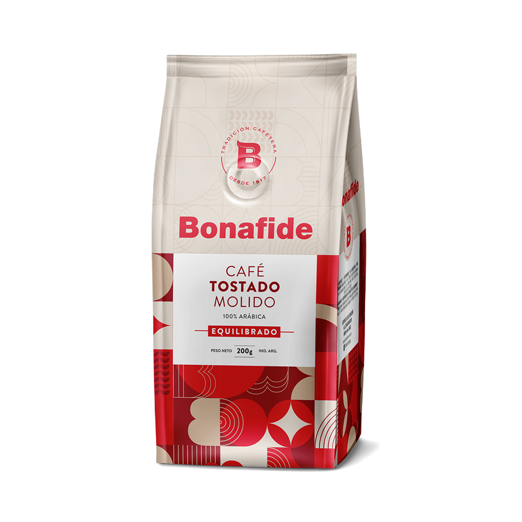 [100935] Café Bonafide Tostado Equilibrado x200g (x6)
