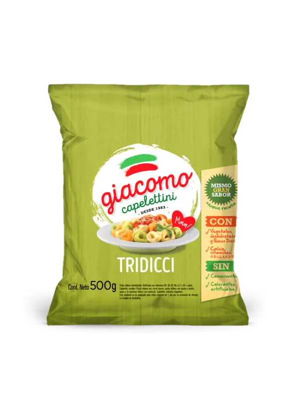 [100337] Capelettini Giacomo Tridicci x500g (x12)