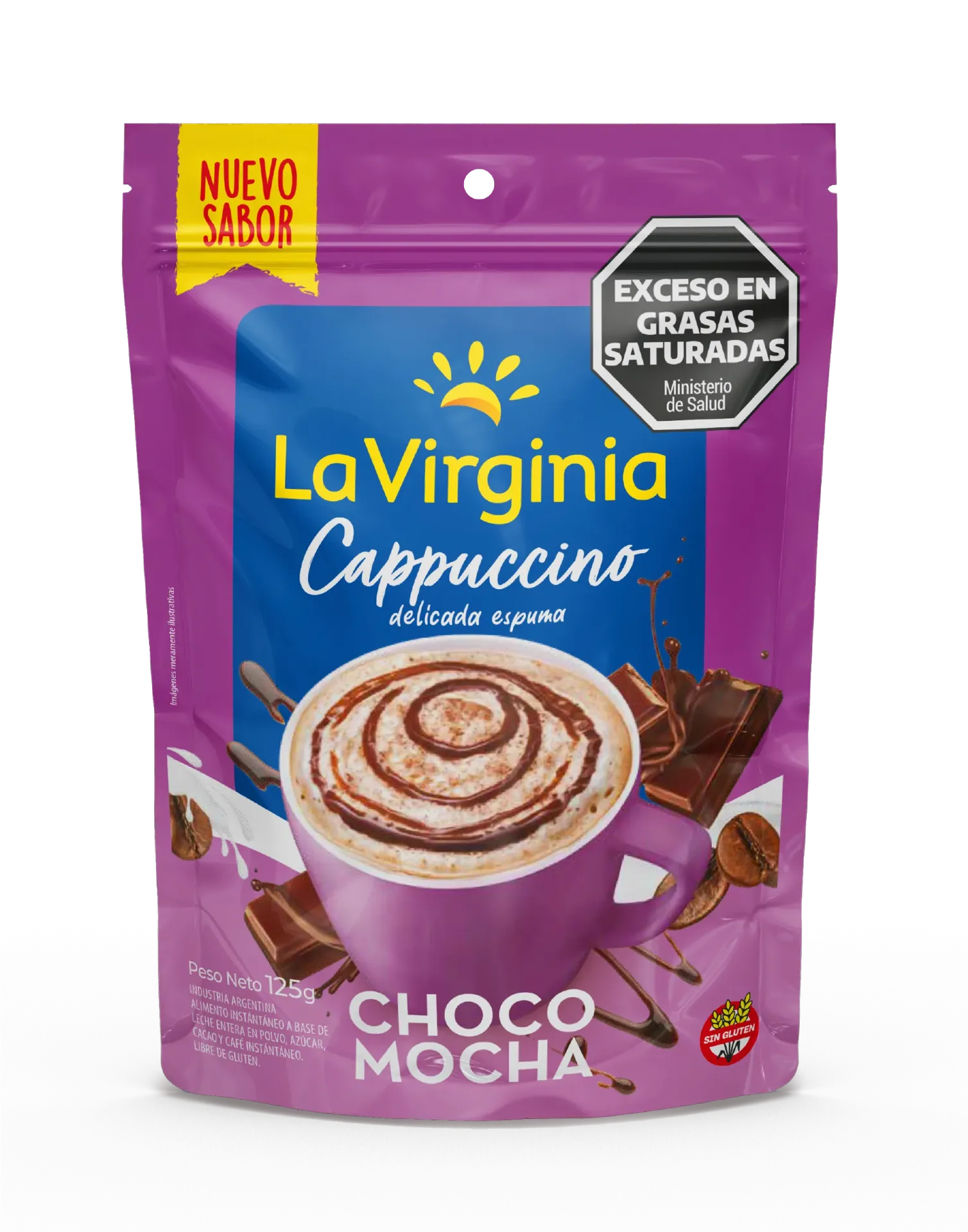 [100766] Cappuccino La Virginia Choco Mocha DP x125g (x10)
