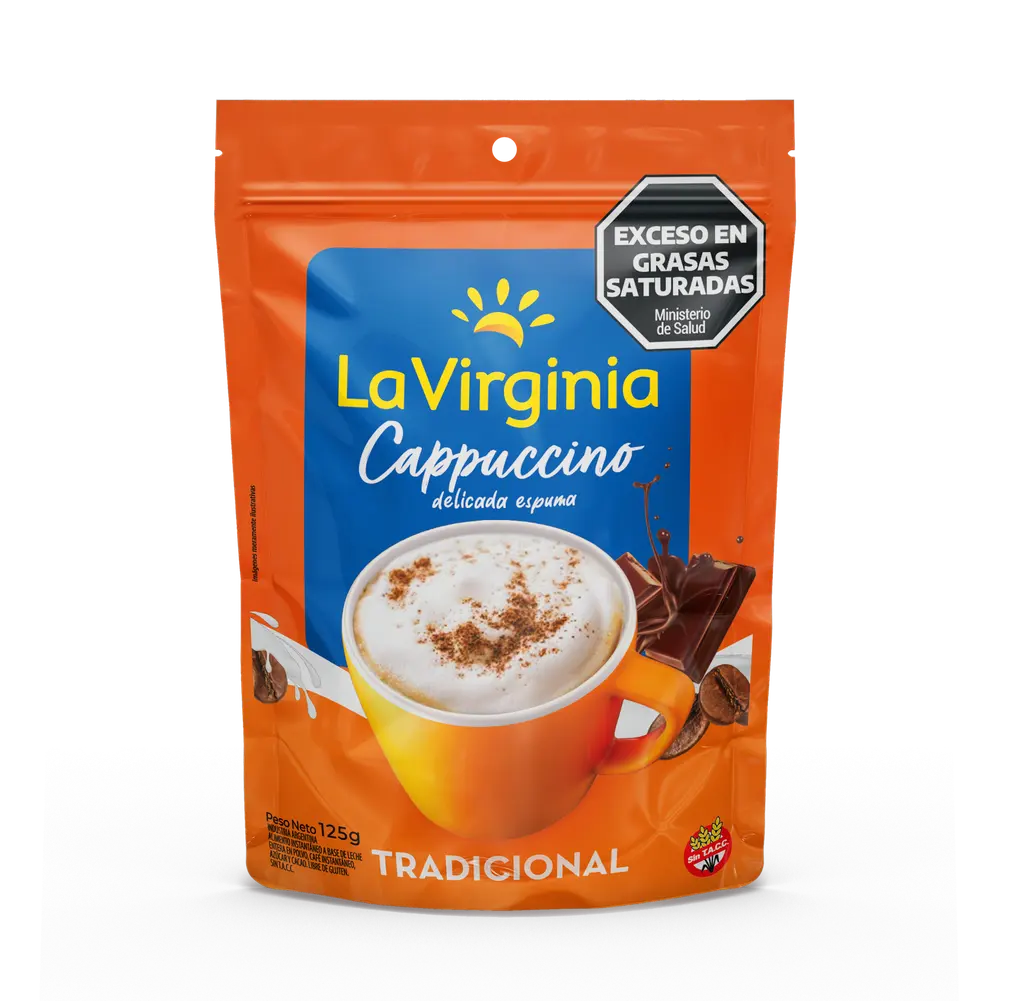[100020] Cappuccino Tradicional La Virginia DP x125g (x10)