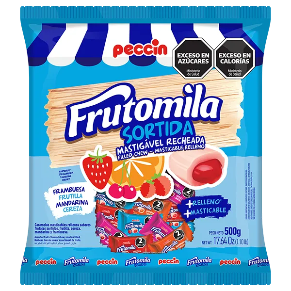 [100542] Caramelo Masticable Frutomila Surtida x500g (x12)