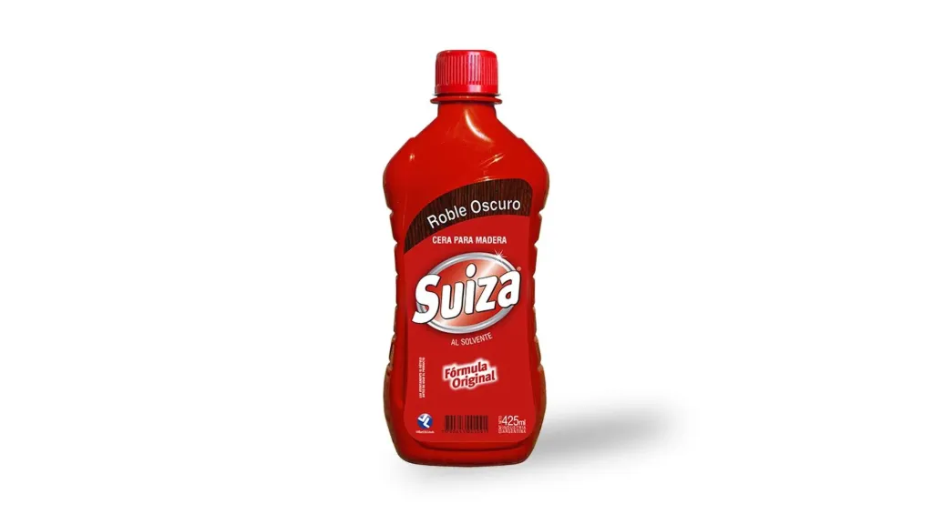 [101158] Cera para Madera al Solvente Suiza Roble Oscuro x425ml (x12)