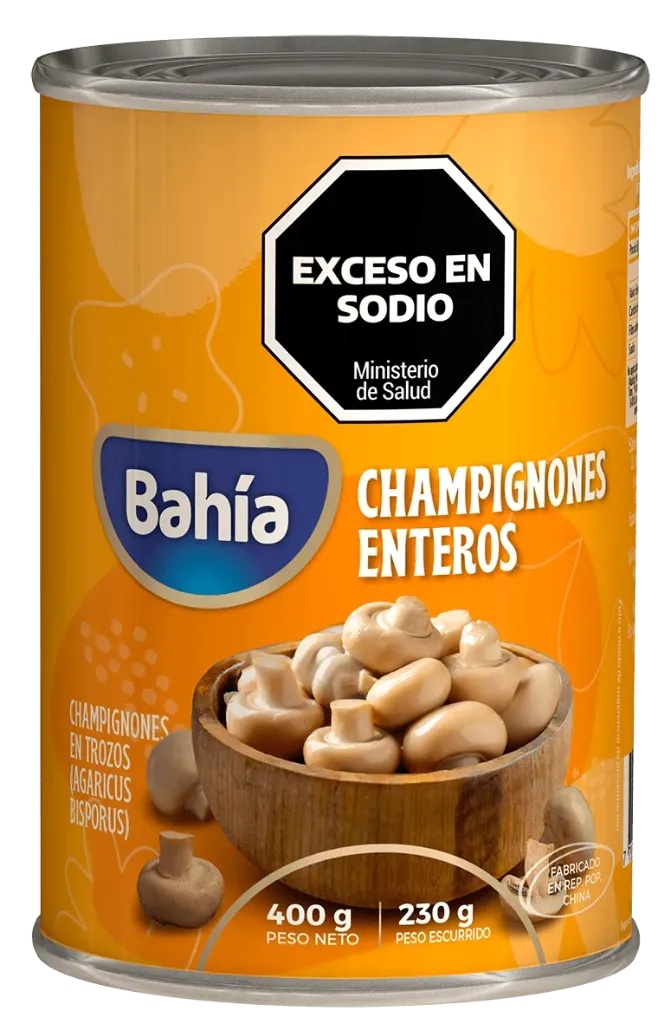 [100787] Champigñones Enteros Bahía x400g (x24)
