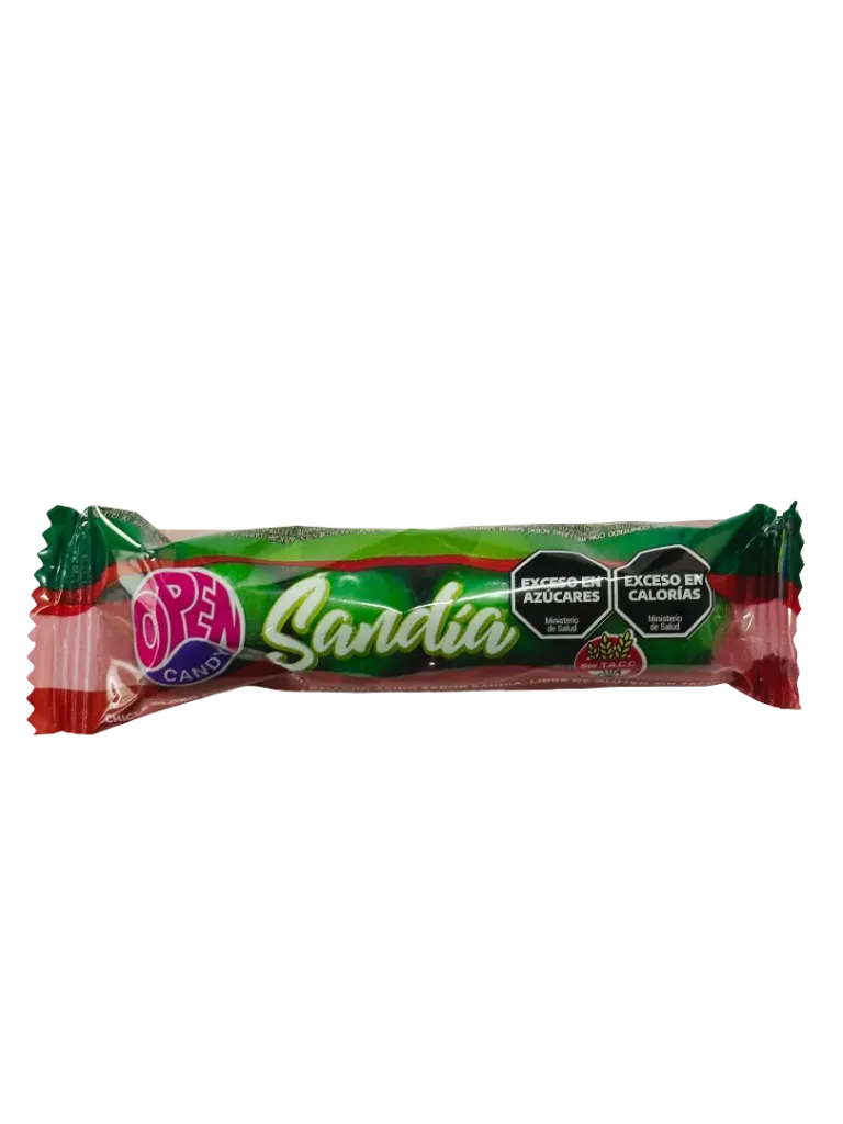 [100543] Chicle Open Candy Sandia Flow x18g (18x18)