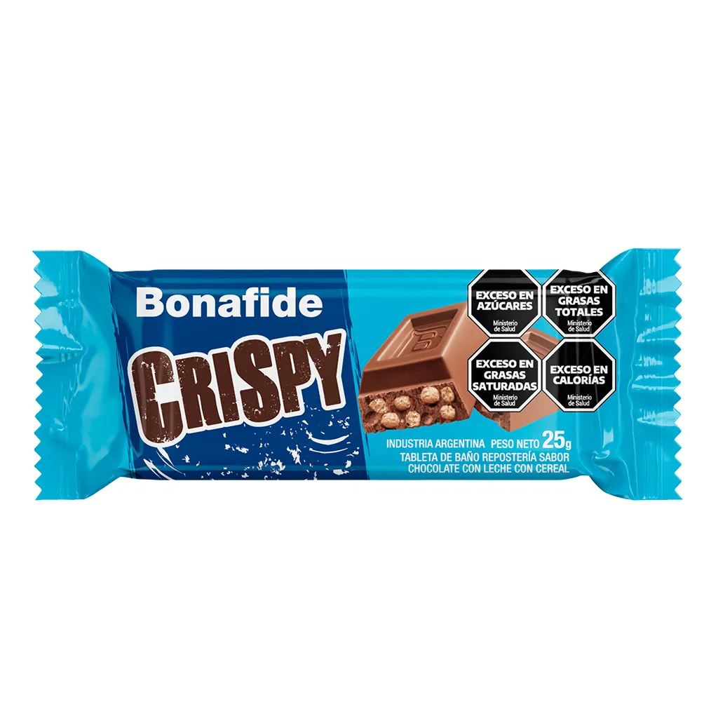 Chocolate Bonafide Crispy x25g (6x20)