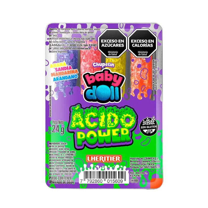 [100217] Chupetin Baby Doll Acido Power x4u (24x12)