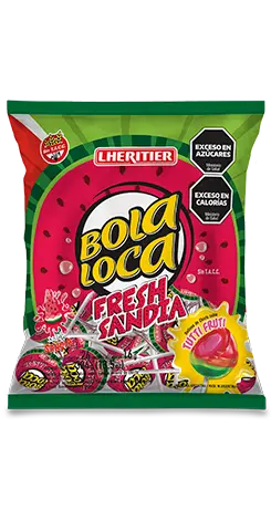 Chupetin Bola Loca Fresh Sandía 24x16g (x12)