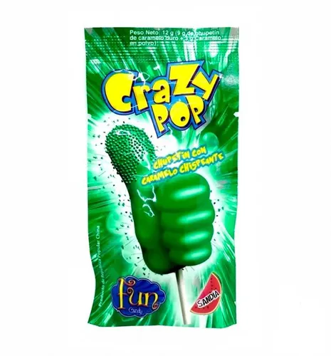 [100068] Chupetín Crazy Pop Sandía x1u (x40)