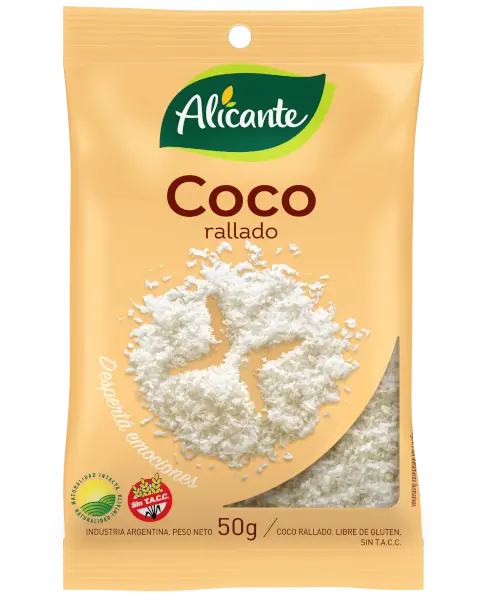 [100325] Coco Rallado Alicante sin Tacc x50g (x25)