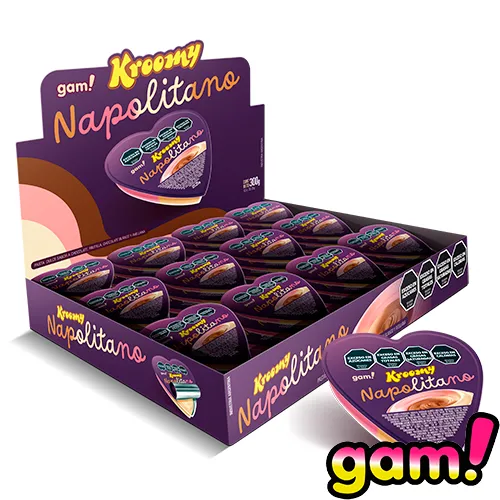 [100979] Crema Kroomy Napolitano 12x25g (x36)