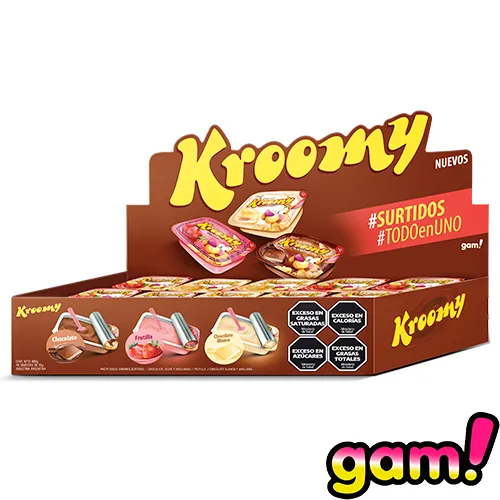Crema Kroomy Surtidos 48x10g (x24)