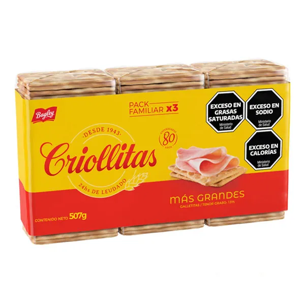 [100727] Criollitas x507g (x12)