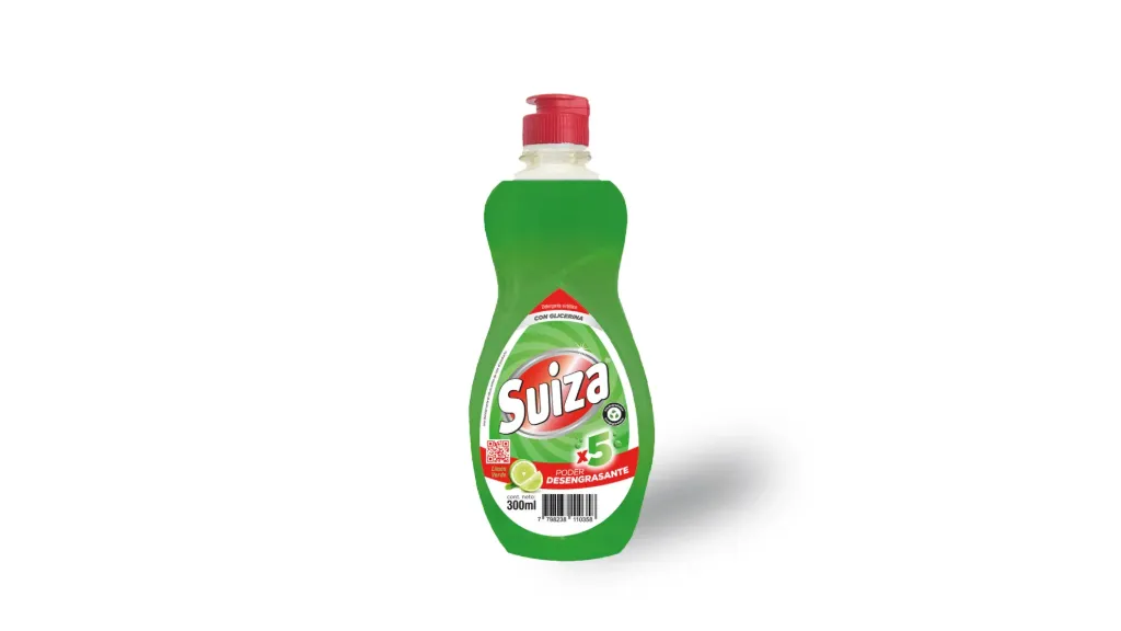 [101172] Detergente Suiza Limón Verde x300ml (x18)