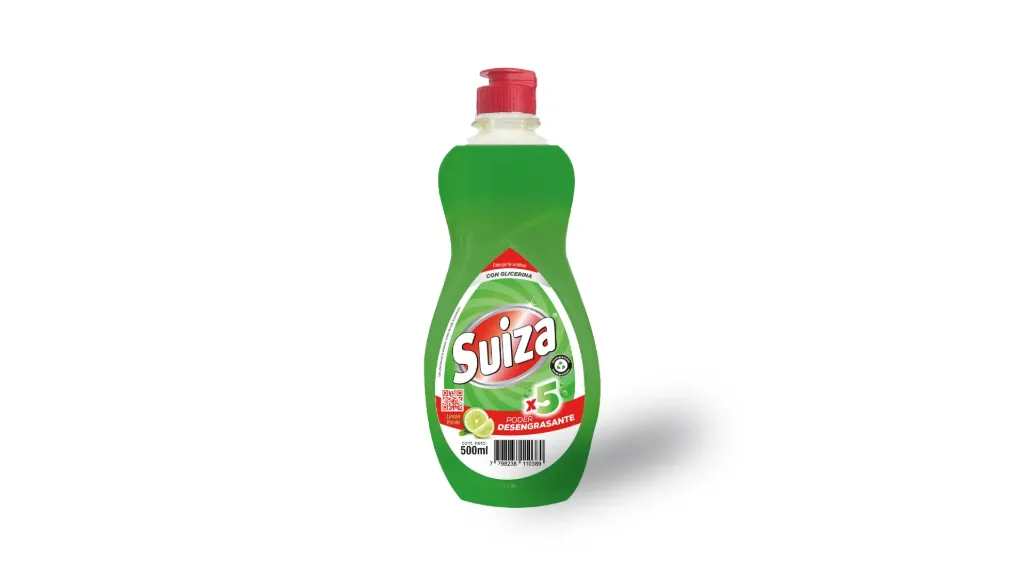 [101173] Detergente Suiza Limón Verde x500ml (x18)