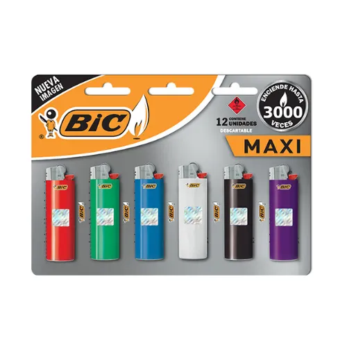 [101196] Encendedor Maxi Bic x6u (x44)