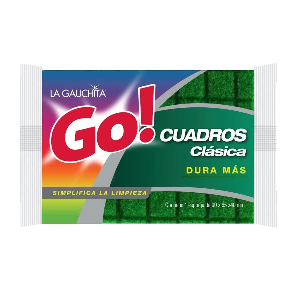 [100895] Esponja La Gauchita GO! Cuadros Clásica x1u (x60)