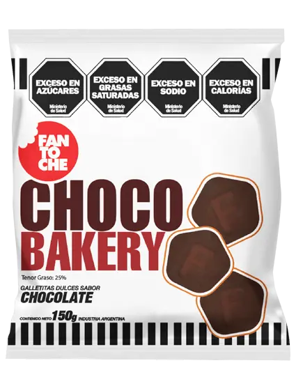 [100115] Galletitas Fantoche Bakery Chocolate x150g (x15)