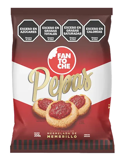 [100111] Galletitas Fantoche Pepas x300g (x12)
