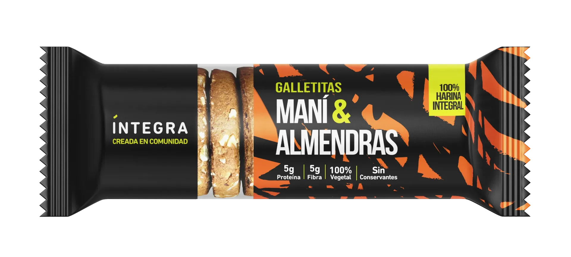 [101092] Galletitas Integra Maní y Almendras x200g (x30)