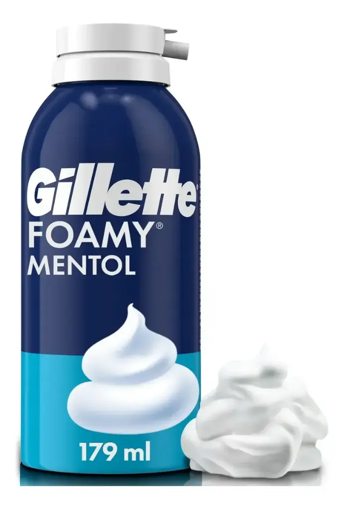 [101000] Gillette Espuma Para Afeitar Menthol x175g (x12)