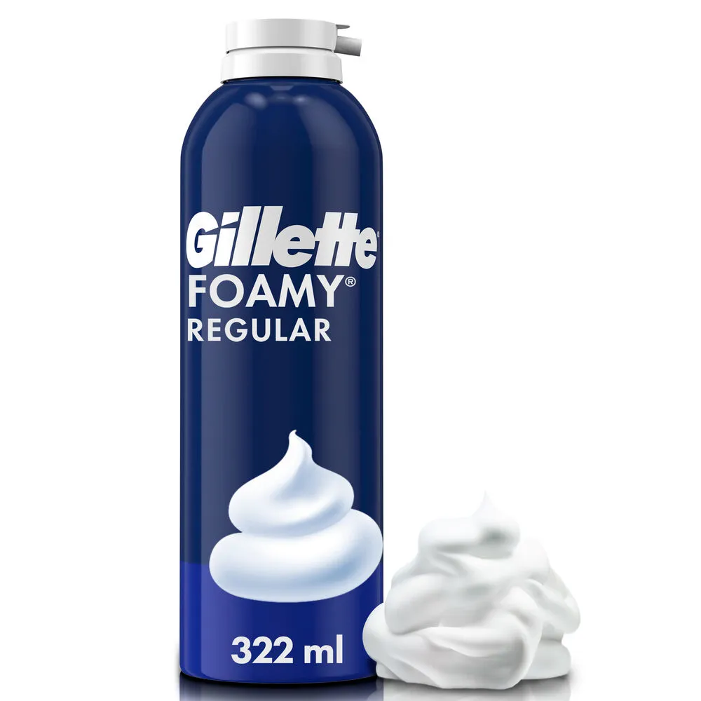 [100193] Gillette Foamy Regular x312g (x12)
