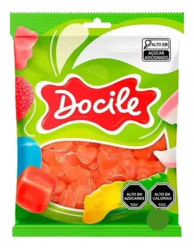 Goma Docile Corazón Durazno x250g (x12)