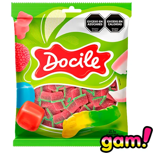 Goma Docile Sandía Ácida x1kg (x12)