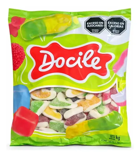 Goma Docile Tenis Ácidos x250g (x12)