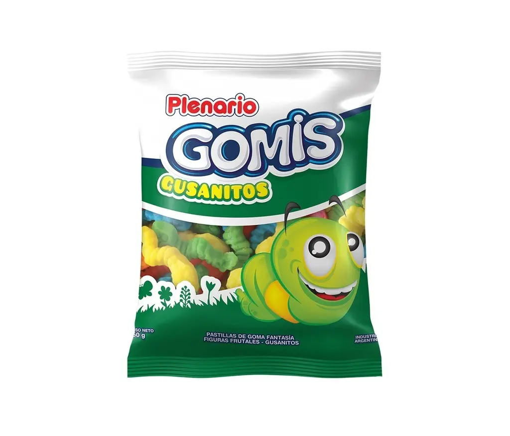 [100417] Goma Plenario Gusanos x500g (x10)