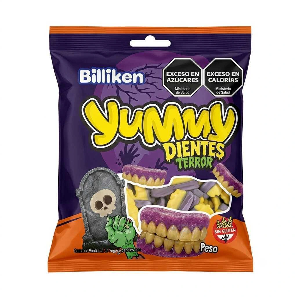 [101192] Goma Yummy Dientes Terror x500g (x6)