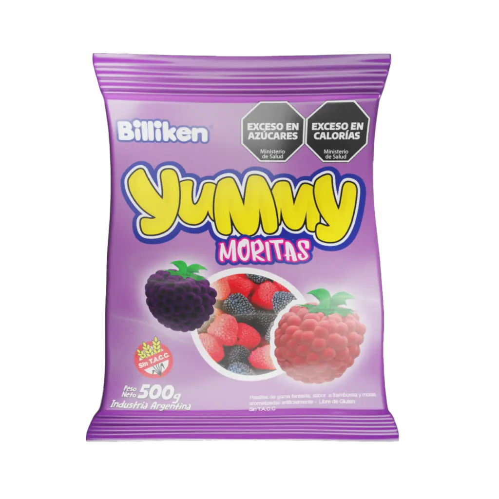 [8105] Goma Yummy Moritas x500g (x6)