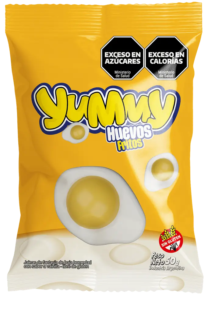 [100097] Gomitas Yummy Huevo Frito x50g (12x10)