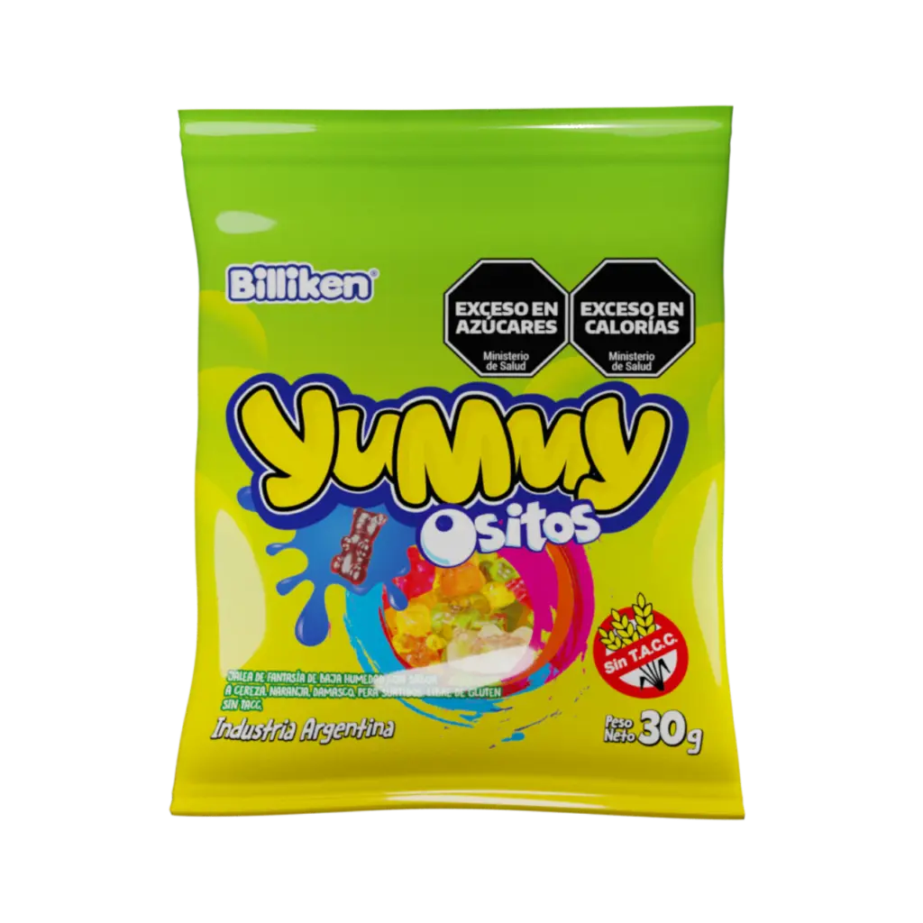 [29110] Gomitas Yummy Ositos x30g (12x12)