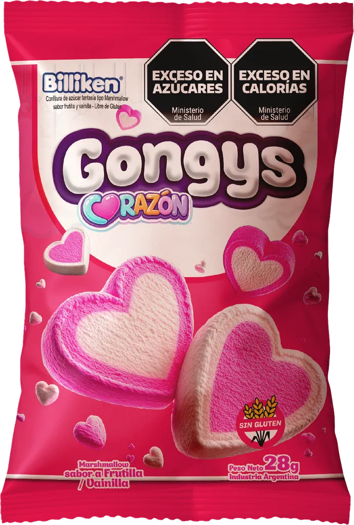 Gongys Malvaviscos Corazón x28g (x48)