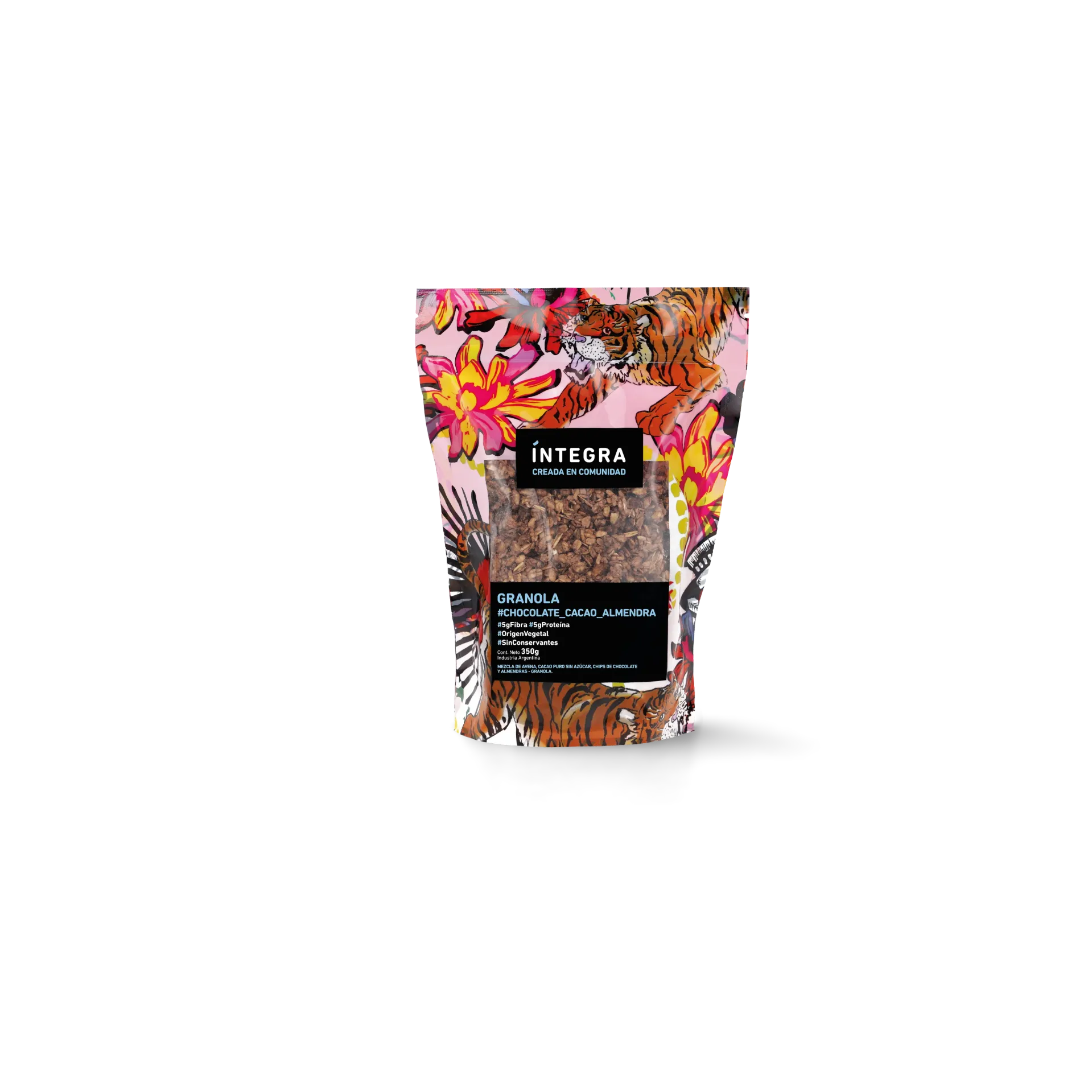 [101096] Granola Integra Chocolate, Cacao y Almendra x350g (x45)