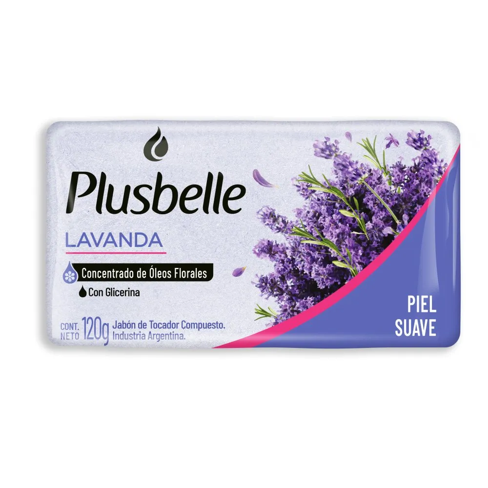 [101027] Jabón Plusbelle Lavanda x120g (x81)