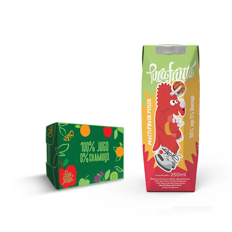 [100047] Jugo PuraFrutta Kids Multifruta x250ml (x9)