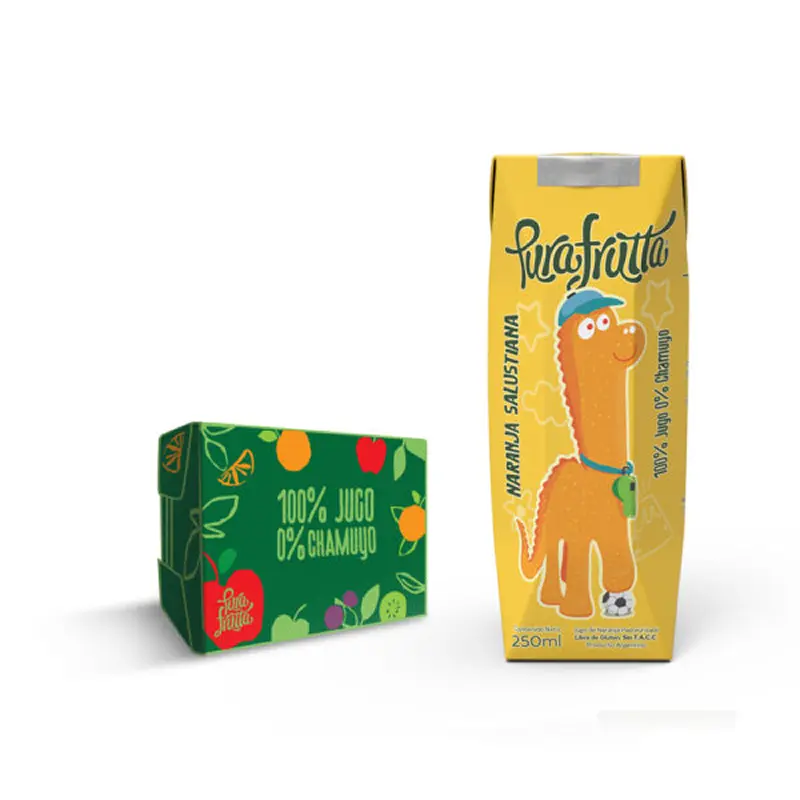 [100049] Jugo PuraFrutta Kids Naranja x250ml (x9)