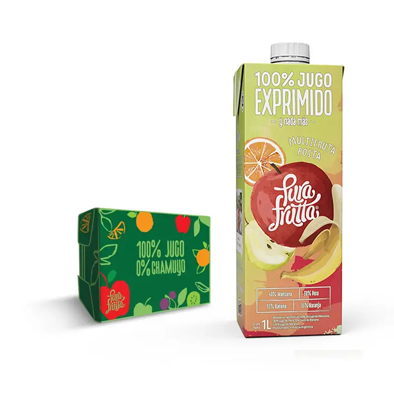 [100040] Jugo PuraFrutta Multifruta x1L (x8)