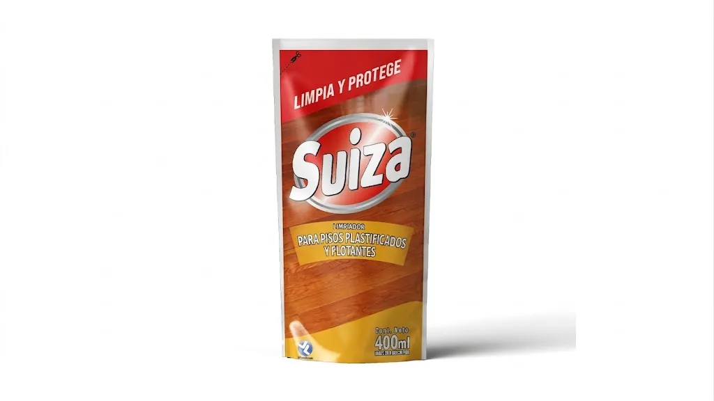 [101169] Limpiador Para Pisos Plastificados y Flotantes Suiza DP x400ml (x12)